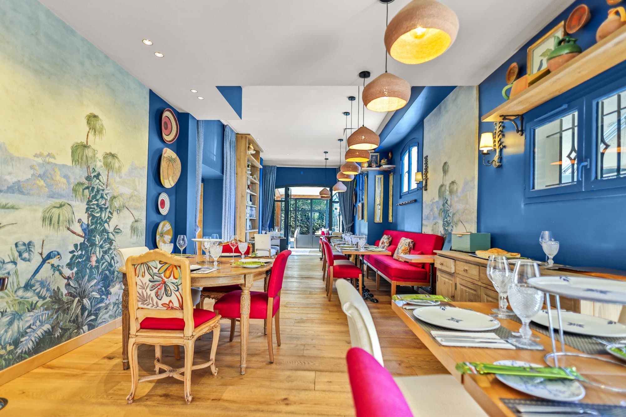 Salle bleue